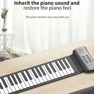 KONIX PM61 61 Keys Folding Electronic Keyboard Electric Digital Music Piano