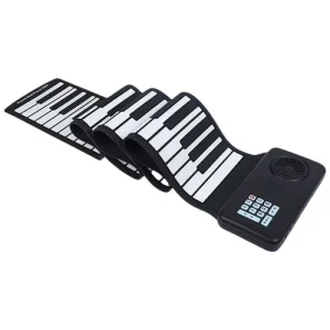 88 Key Rolls up Keyboard Foldable Electronic Piano Rechargeable Hand Roll Piano