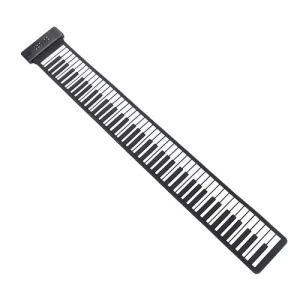 Roll Up Flexible Piano Keyboard For Kids Beginners Portable Foldable 88 Key SG