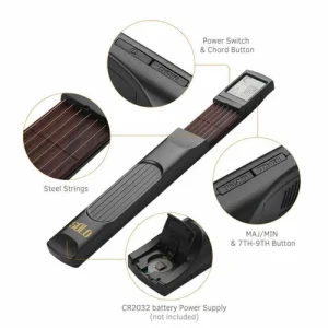 Portable Chord Trainer Ultimate Digital Pocket Guitar Trainer Chords Practice