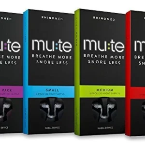 Mute Nasal Dilator For Snoring Reduction : choose size
